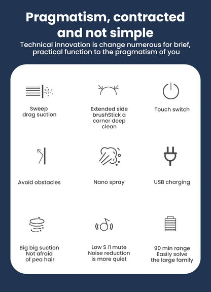 5-in-1 Wireless Smart Robot Vacuum Cleaner