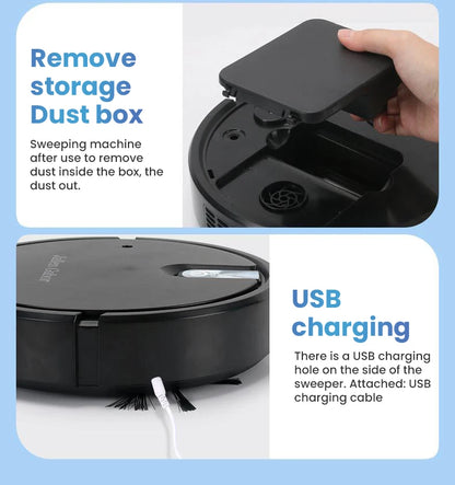 5-in-1 Wireless Smart Robot Vacuum Cleaner